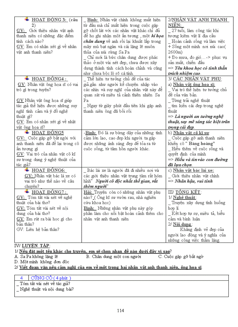 image for page Giáo án 9 3 cột rất hay và khoa học