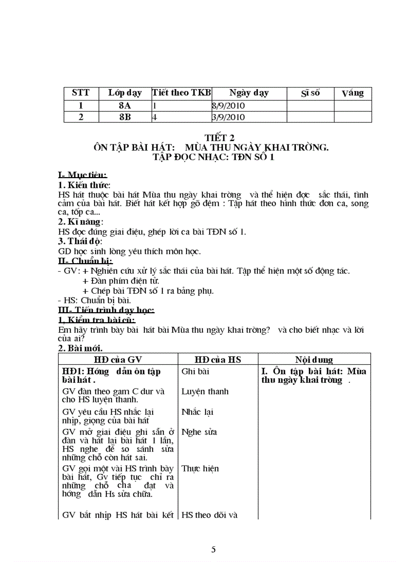 image for page Giao an am nhac 8