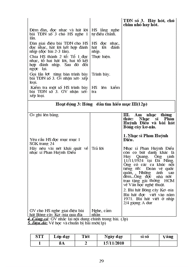 image for page Giao an am nhac 8