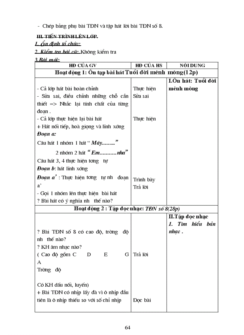 image for page Giao an am nhac 8