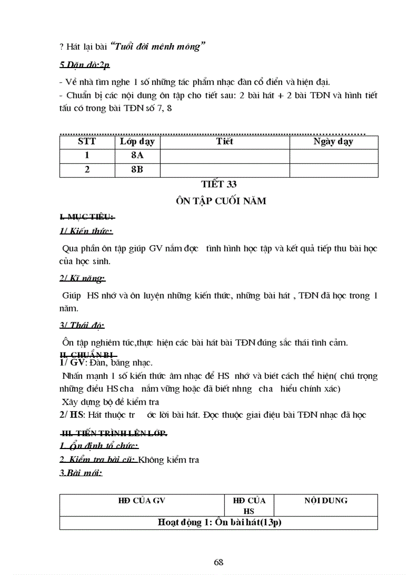 image for page Giao an am nhac 8