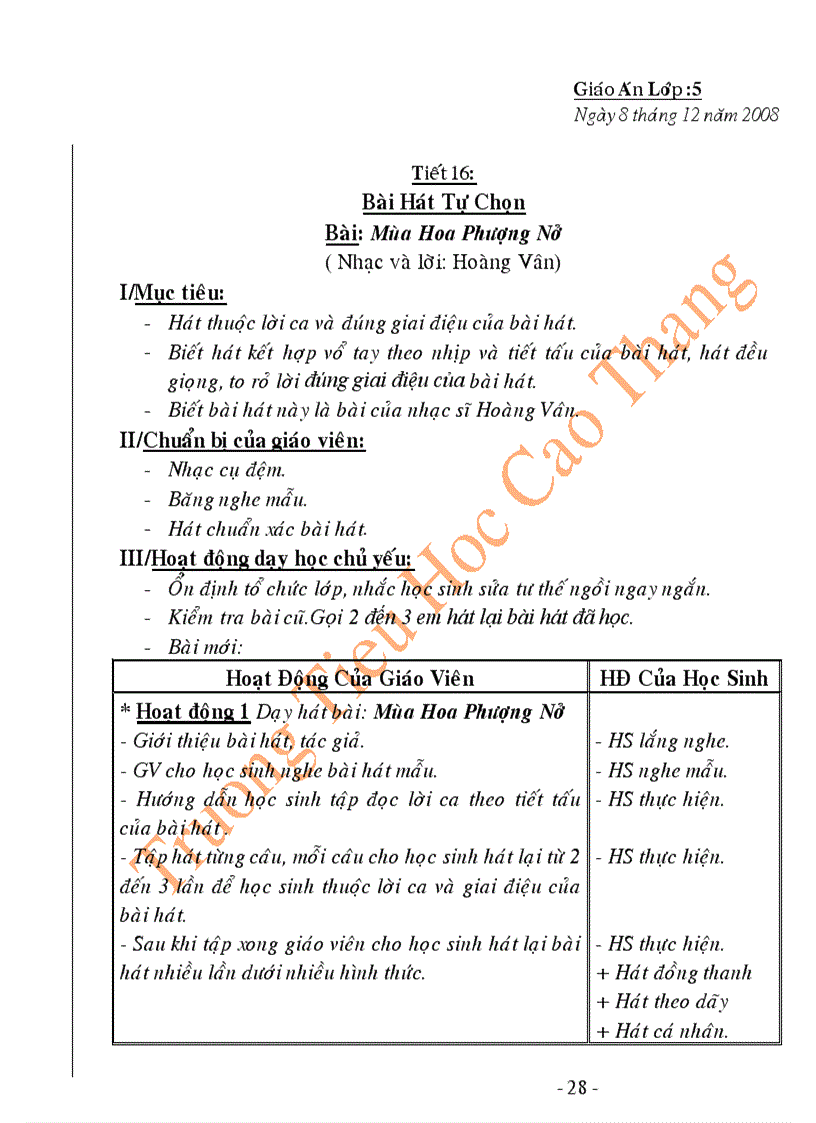 image for page Giao an am nhac ca nam chuan