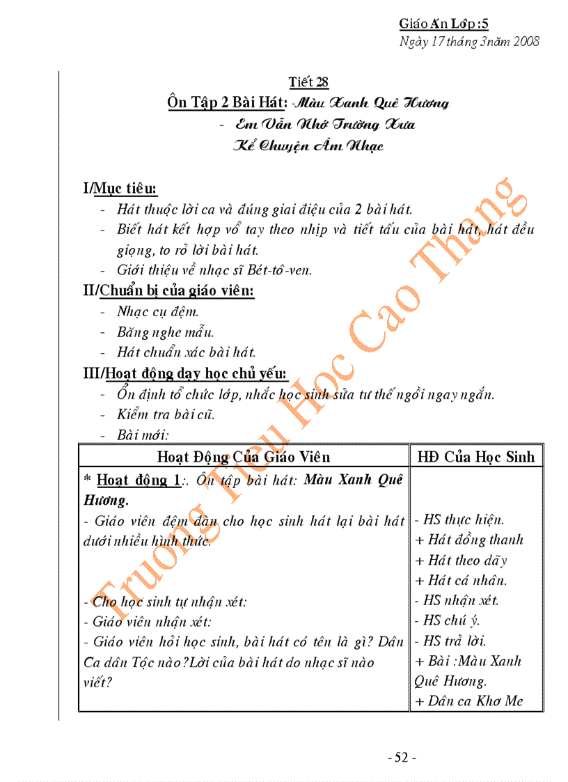 image for page Giao an am nhac ca nam chuan