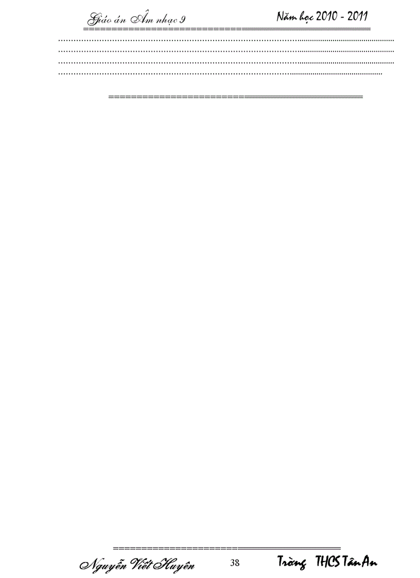 image for page Giáo án âm nhạc9