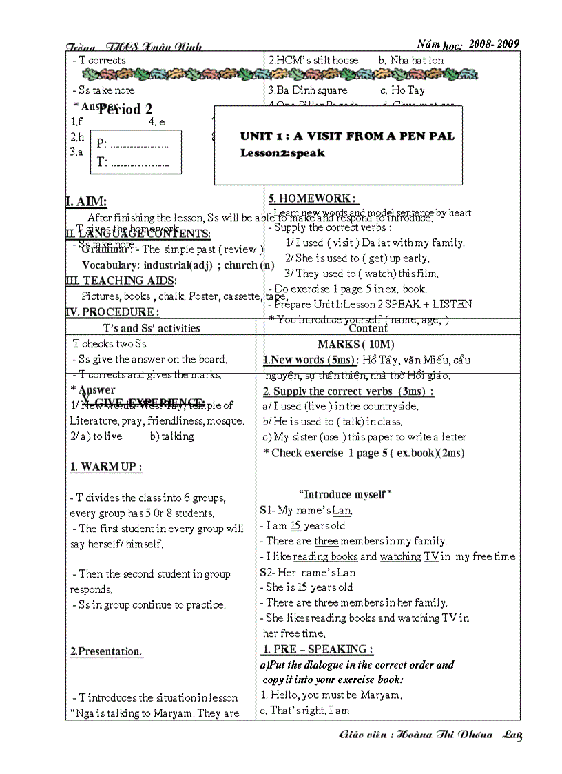 image for page Giao an anh van 9 hay