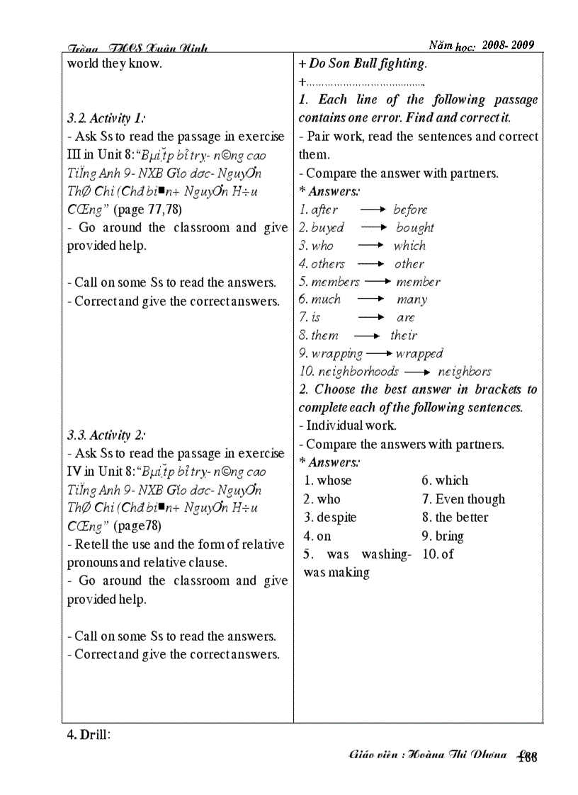 image for page Giao an anh van 9 hay