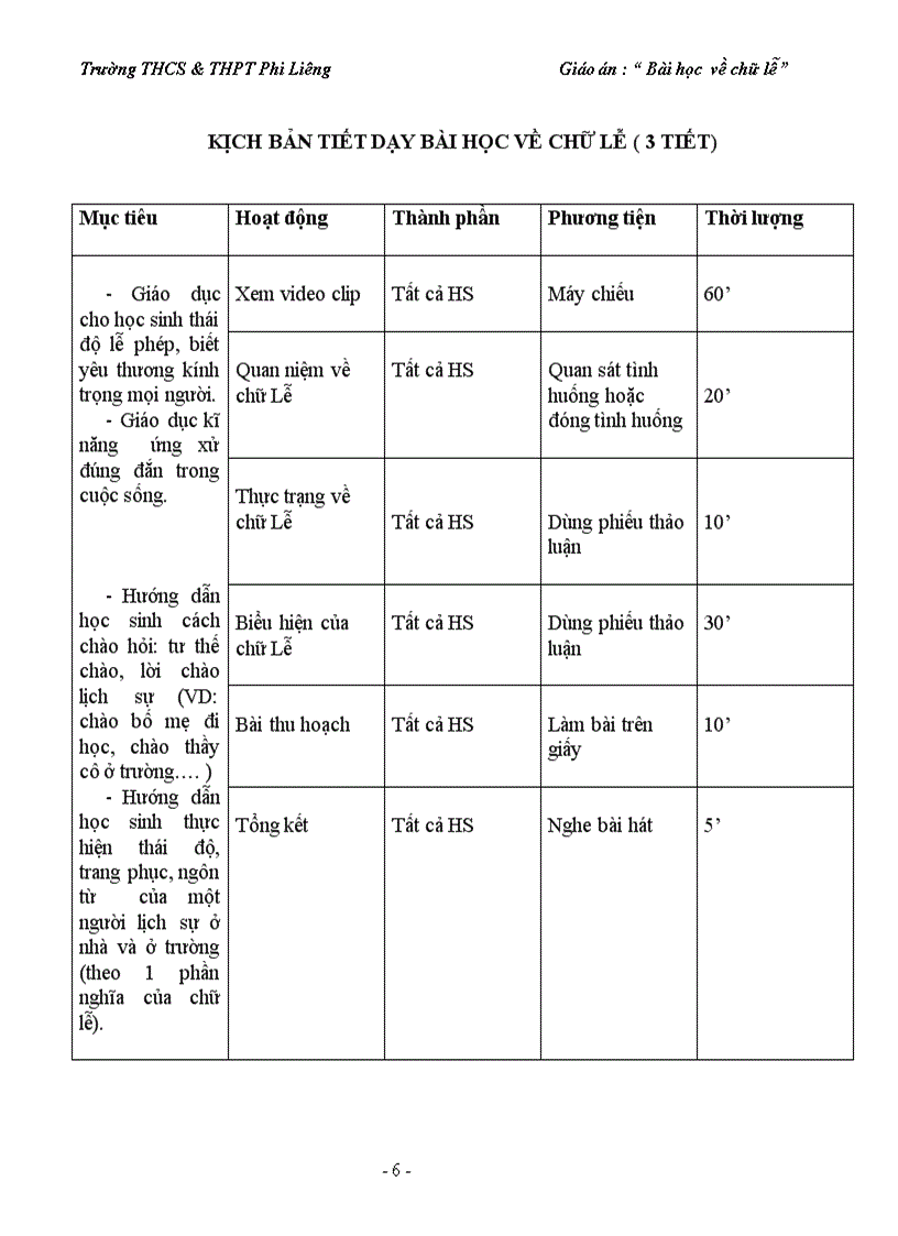 image for page Giao an bai hoc chu le