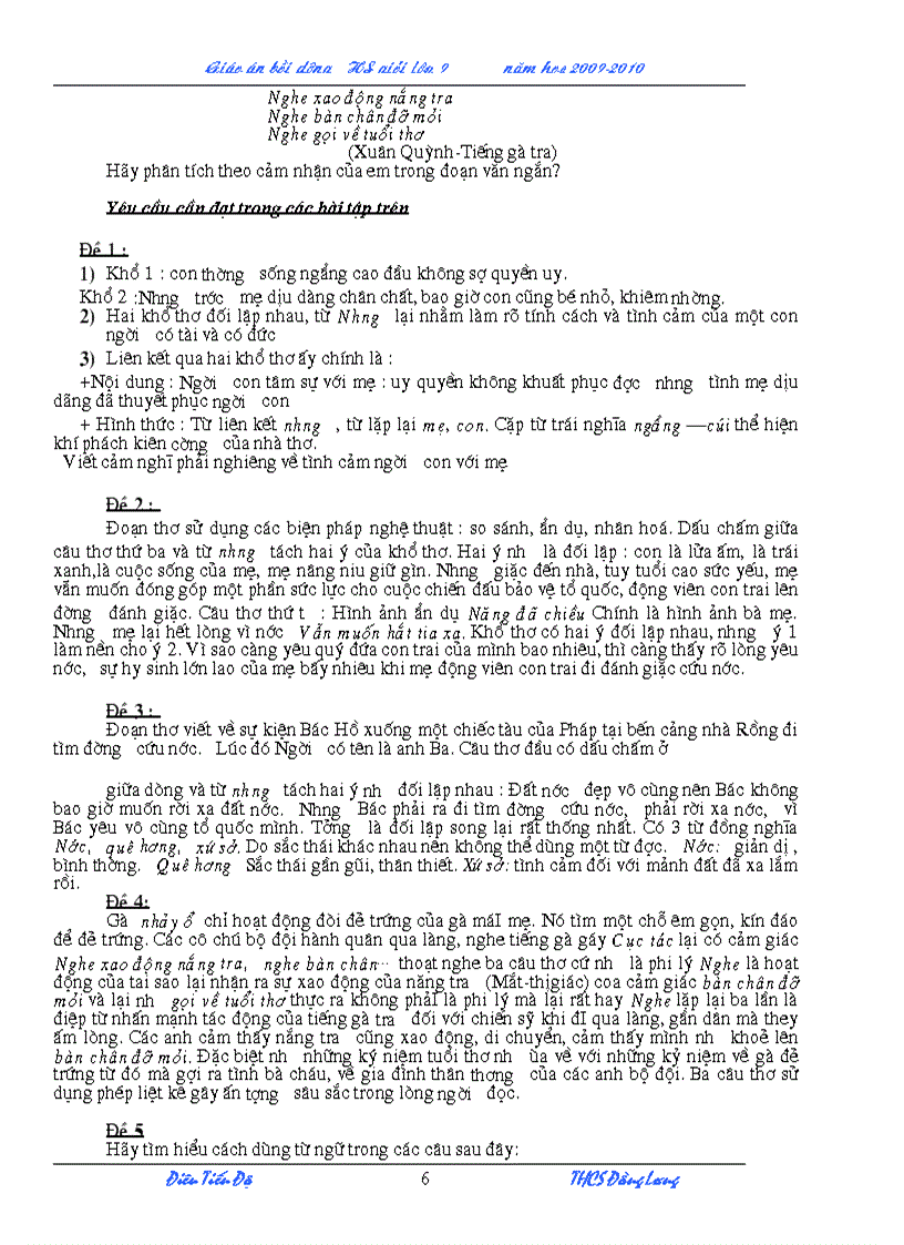 image for page Giao an bồi dưỡng nv9