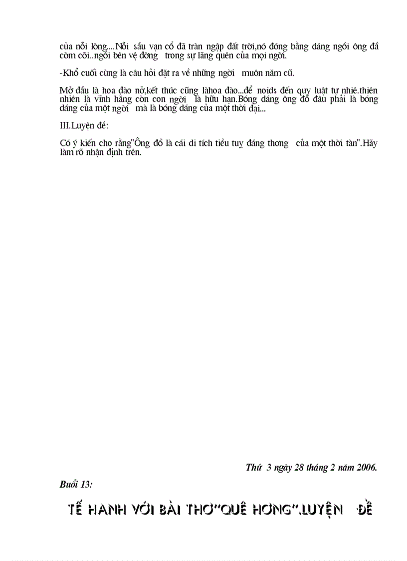 image for page Giáo án bồi dưỡng Văn 8