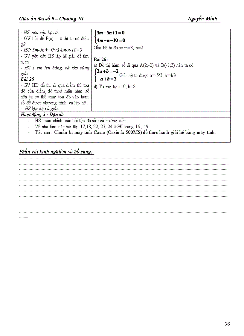 image for page Giao an chuong III dai 9