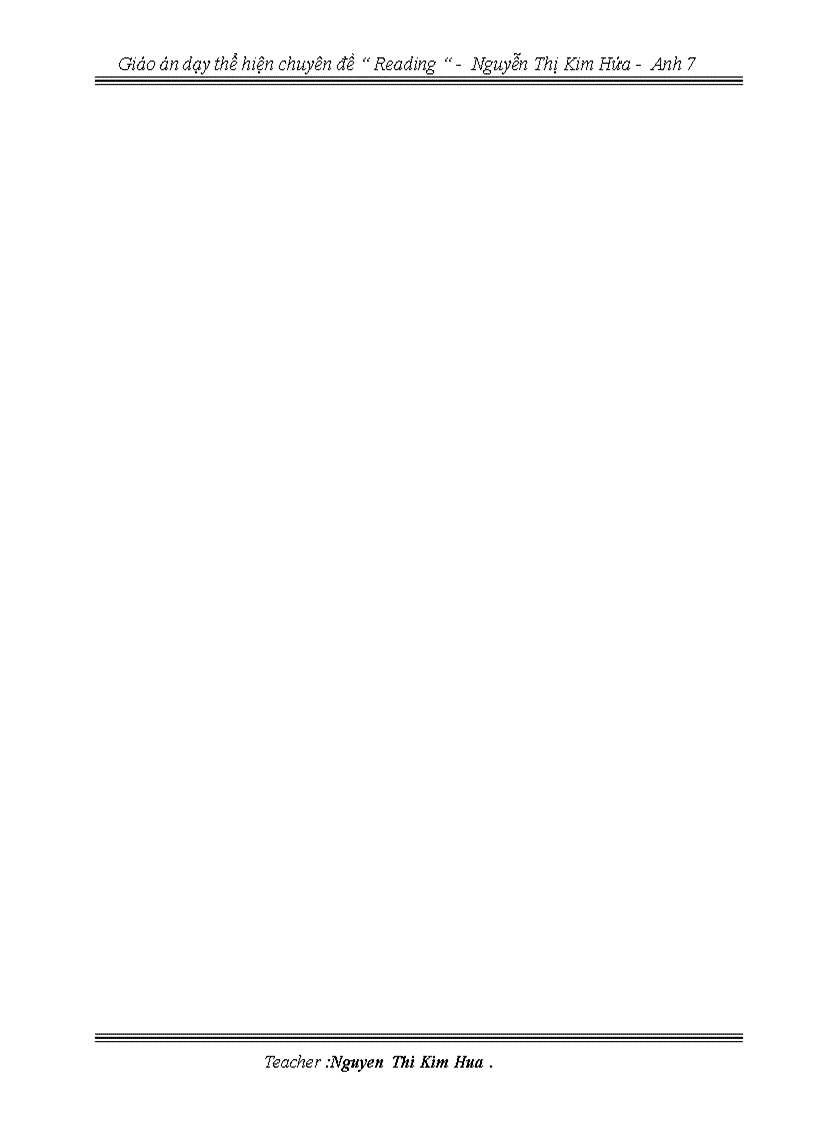 image for page Giáo án chuyên đề Reading Anh 7