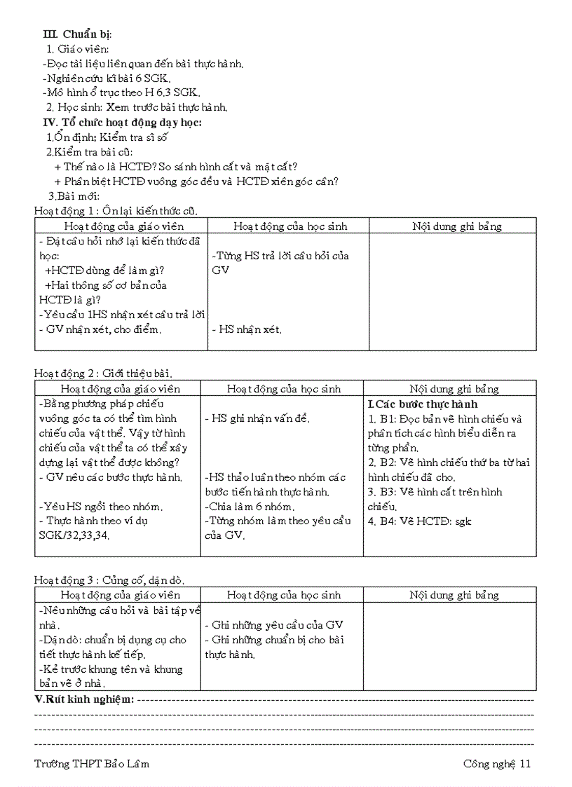 image for page Giao an công nghệ 11