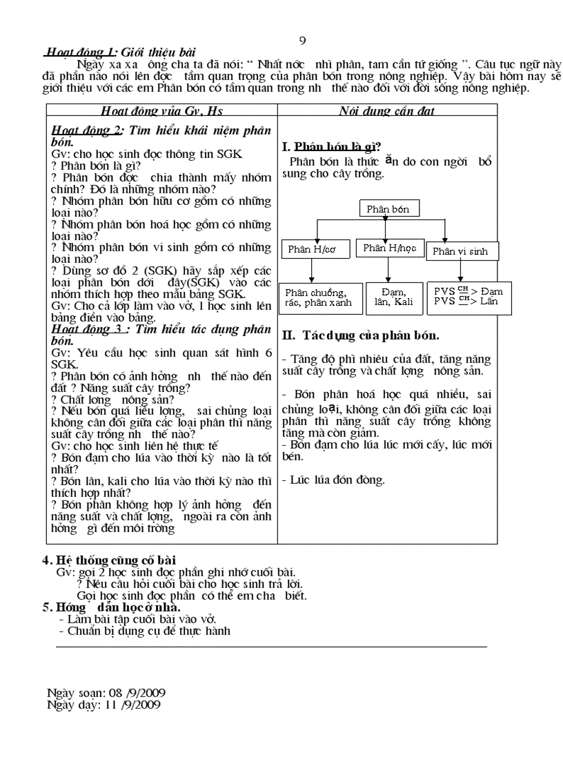 image for page Giáo án công nghệ 7 có tích hợp bảo vệ môi trường