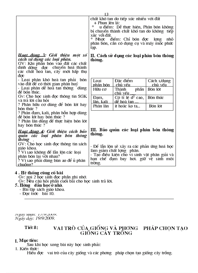 image for page Giáo án công nghệ 7 có tích hợp bảo vệ môi trường
