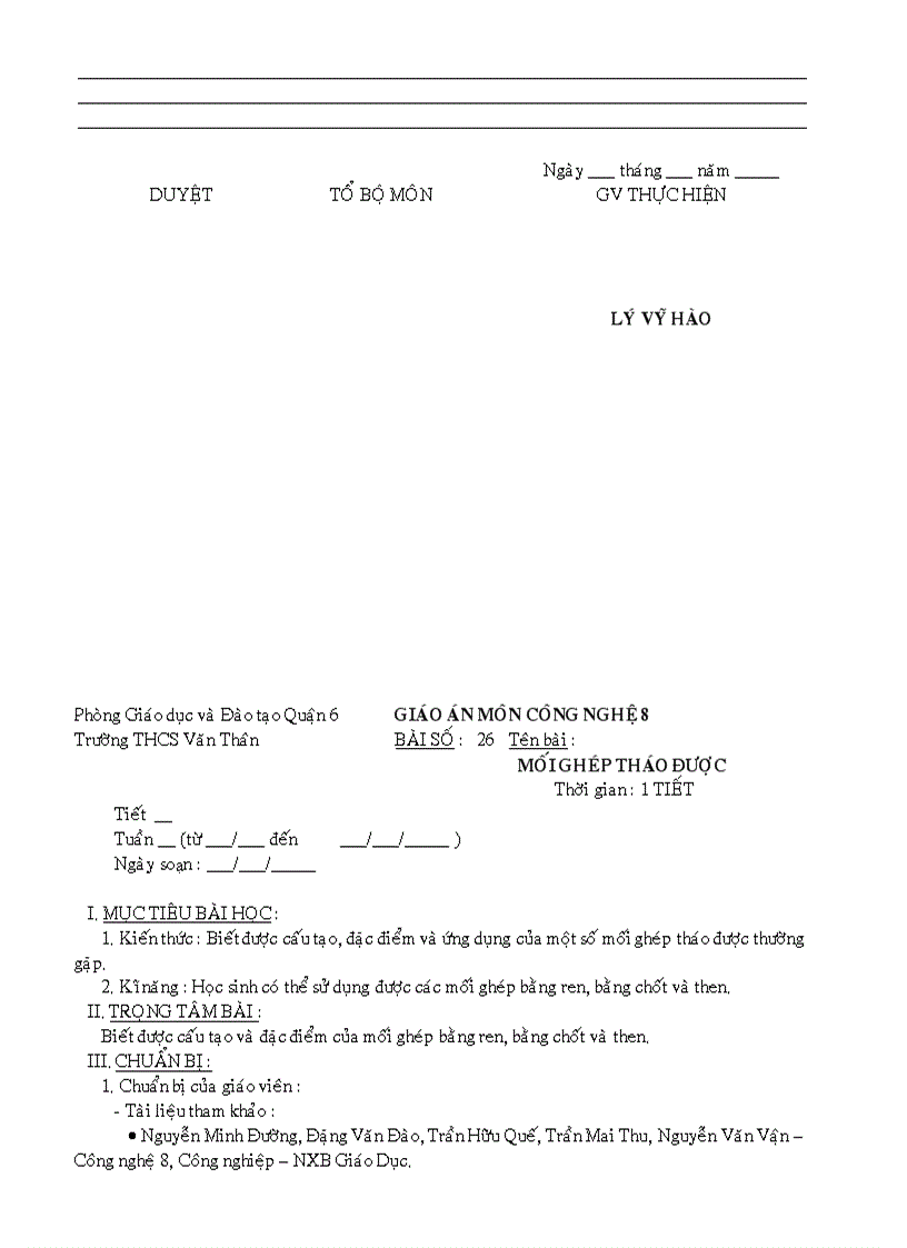 image for page Giáo án công nghệ 8 trọn bộ