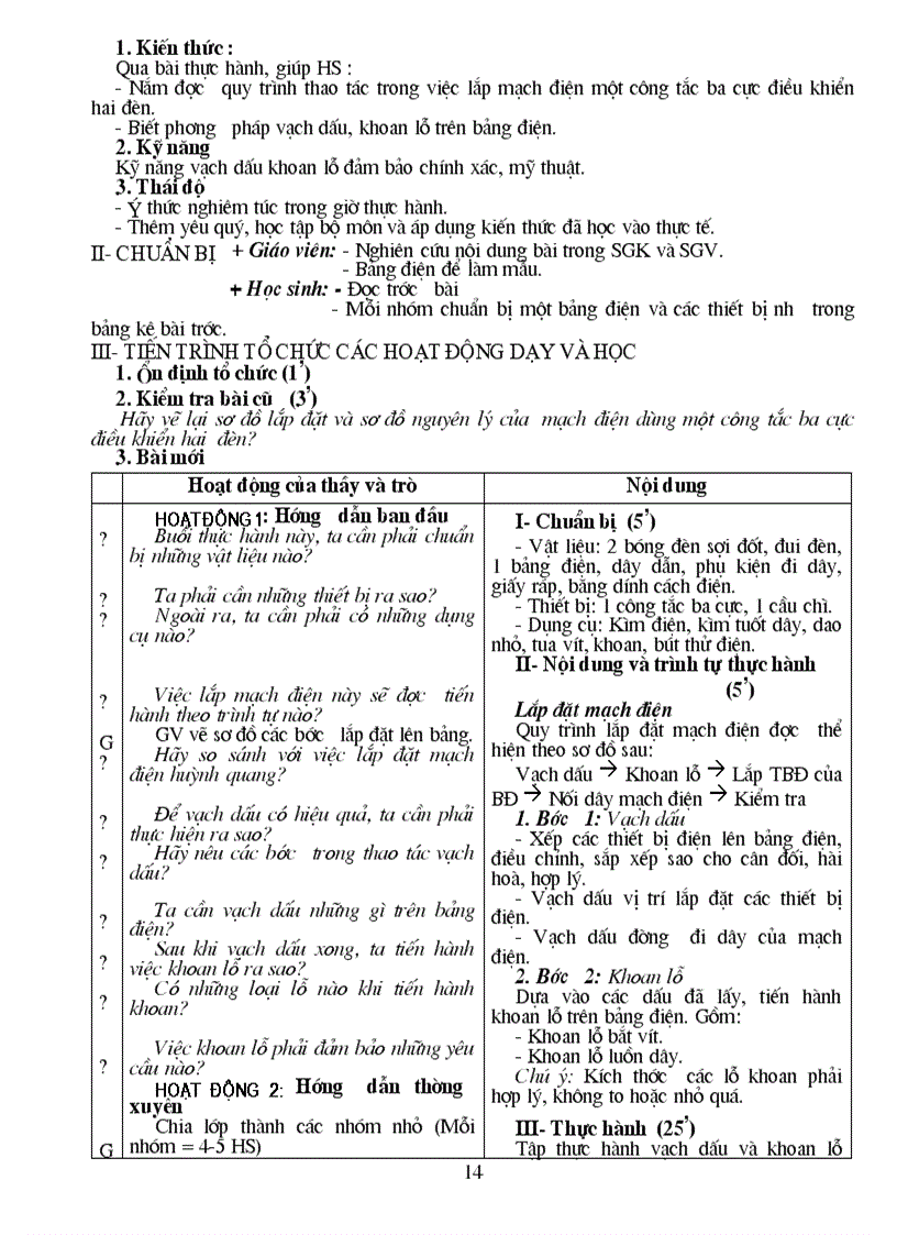 image for page Giáo án Công nghệ 9 kỳ II