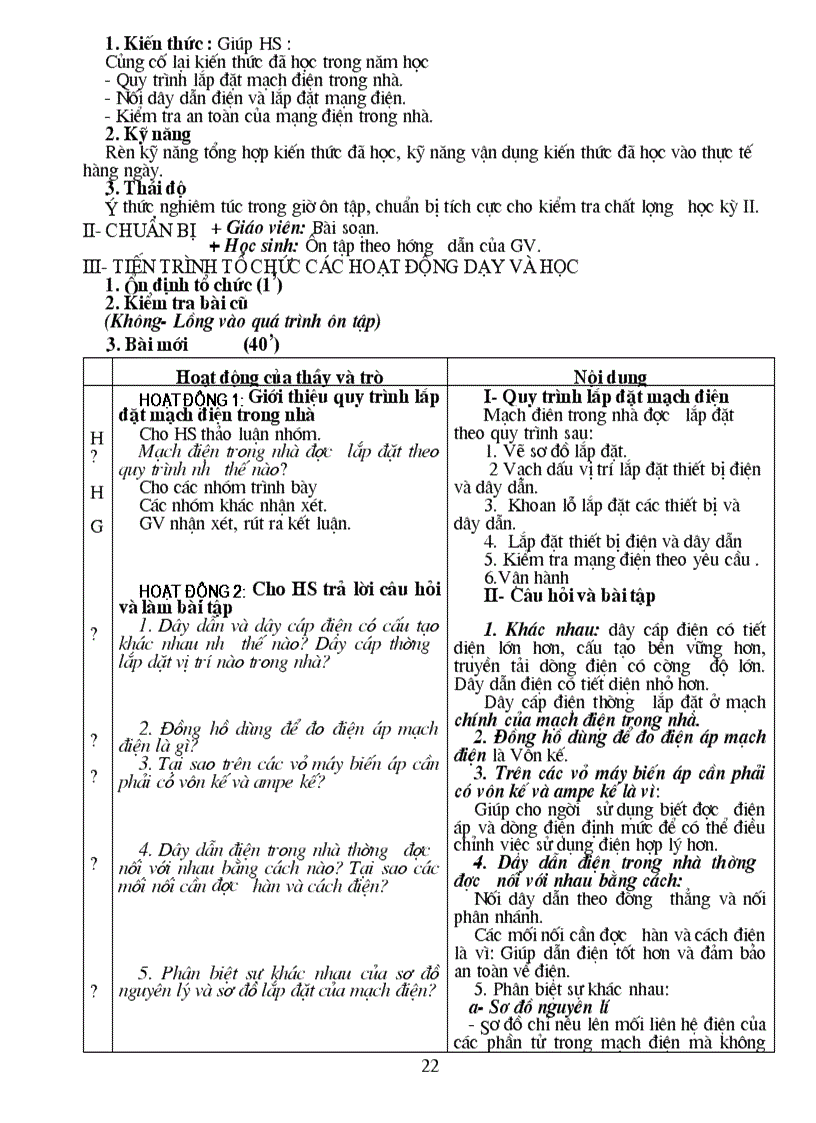 image for page Giáo án Công nghệ 9 kỳ II