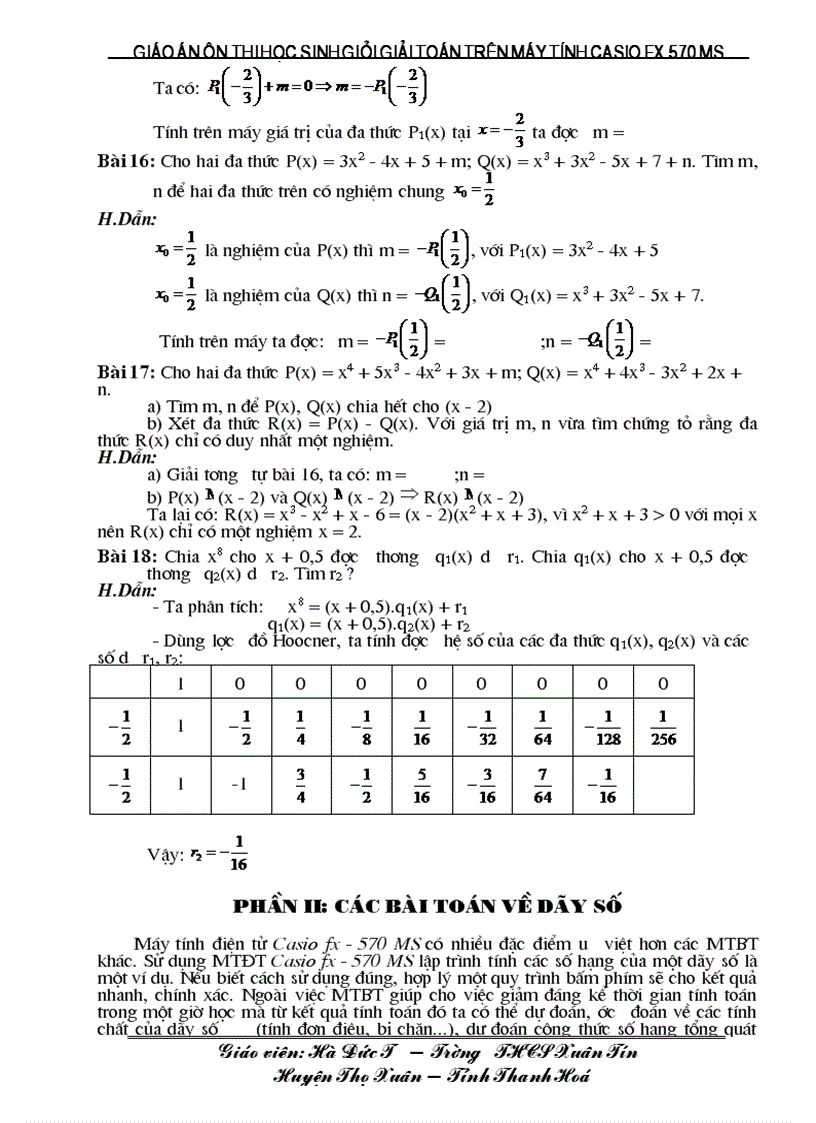 image for page Giao an day on casio fx 570 ms