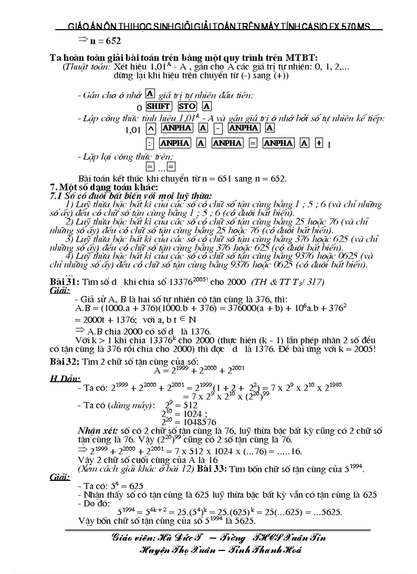 image for page Giao an day on casio fx 570 ms