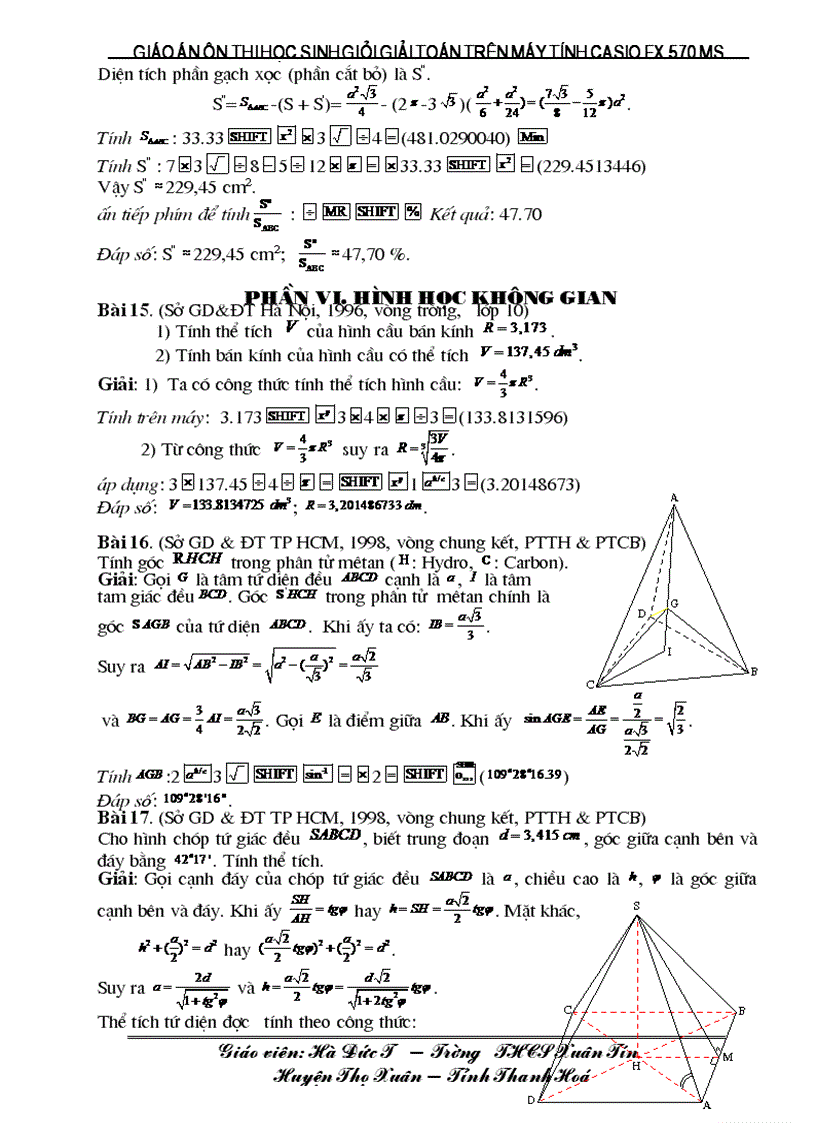 image for page Giao an day on casio fx 570 ms