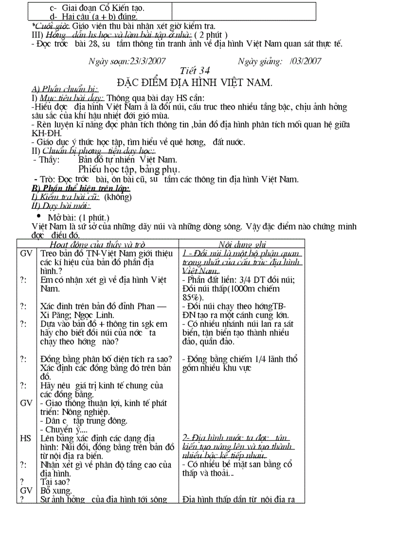image for page Giáo án địa 8 full