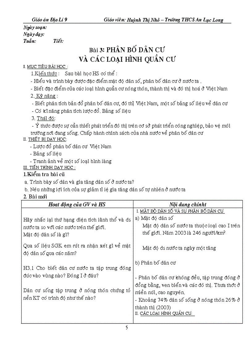 image for page Giáo án địa lí 9 cả năm
