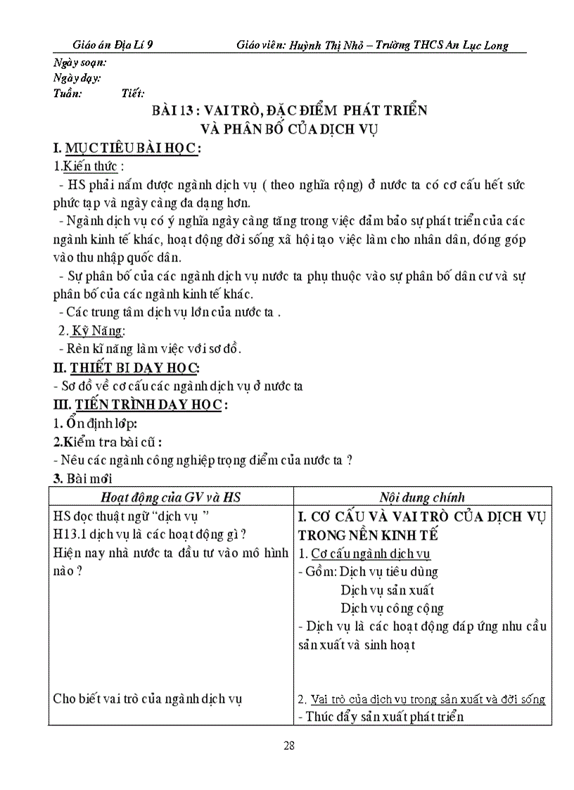image for page Giáo án địa lí 9 cả năm