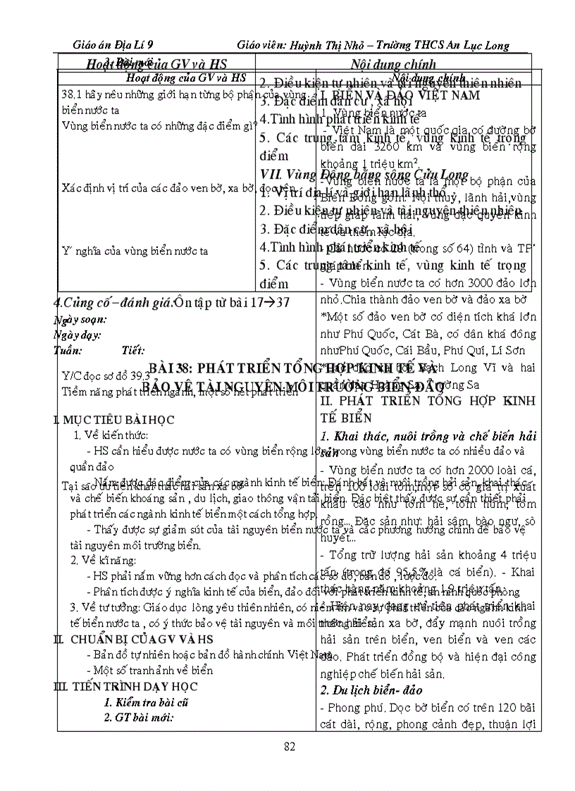 image for page Giáo án địa lí 9 cả năm