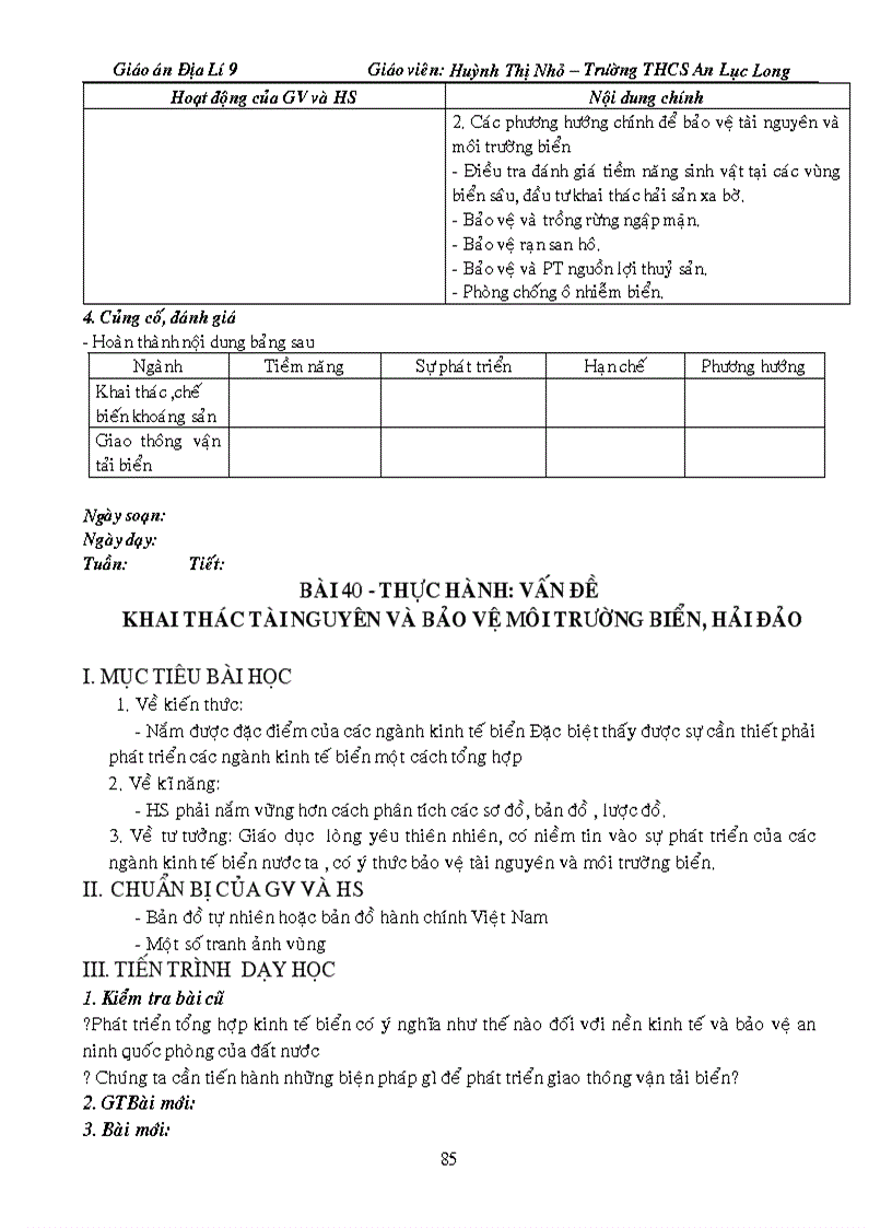 image for page Giáo án địa lí 9 cả năm