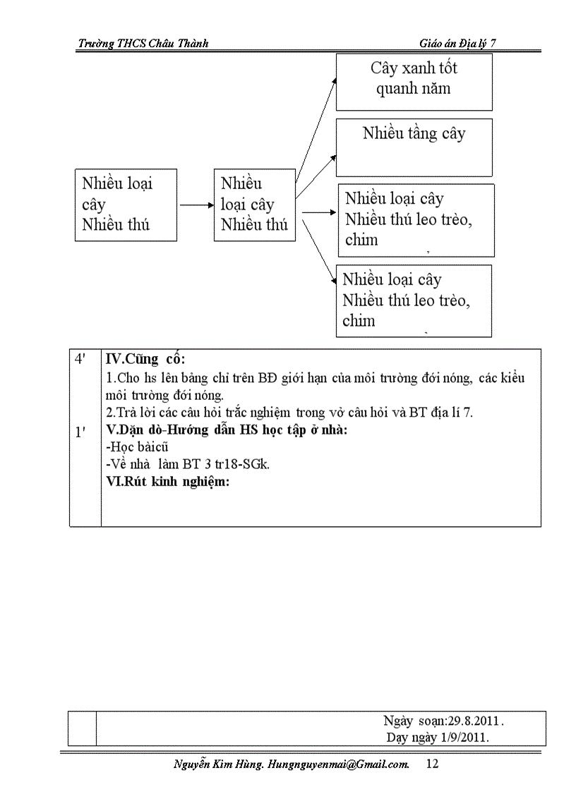 image for page Giáo án địalí 7 chuẩn kiến thức mới 2011 2012