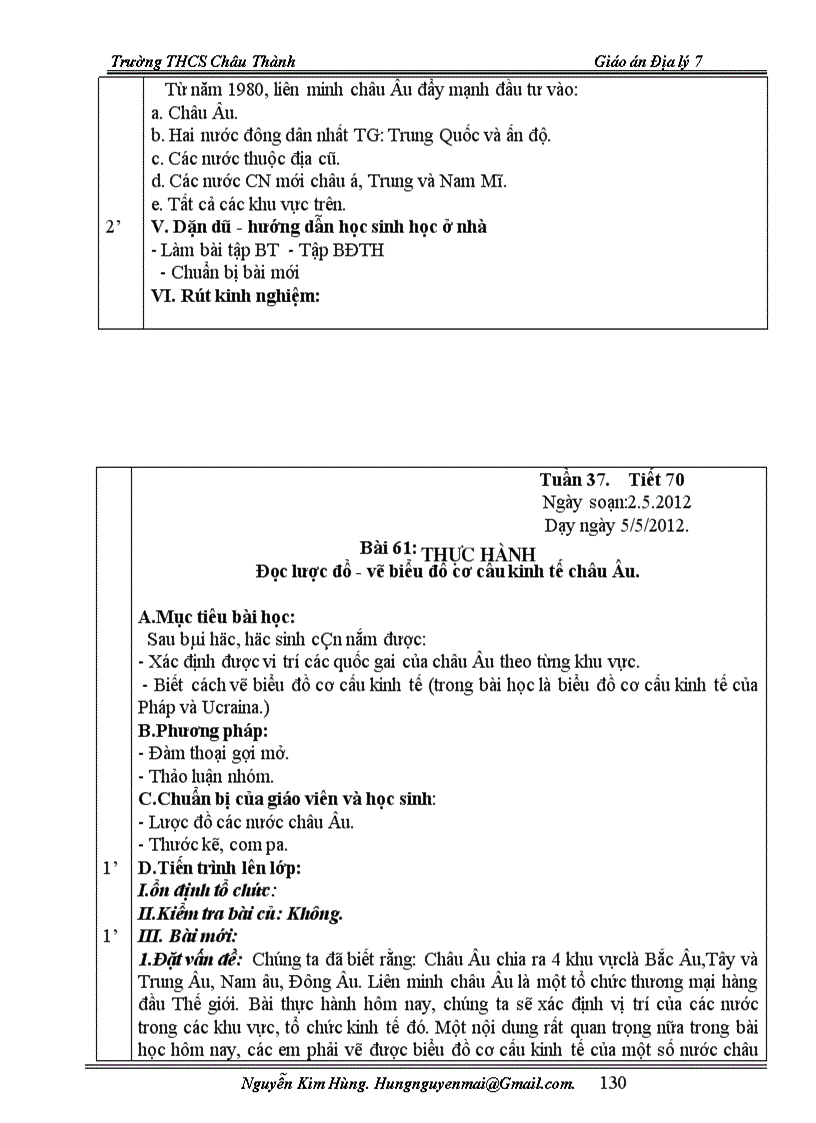 image for page Giáo án địalí 7 chuẩn kiến thức mới 2011 2012