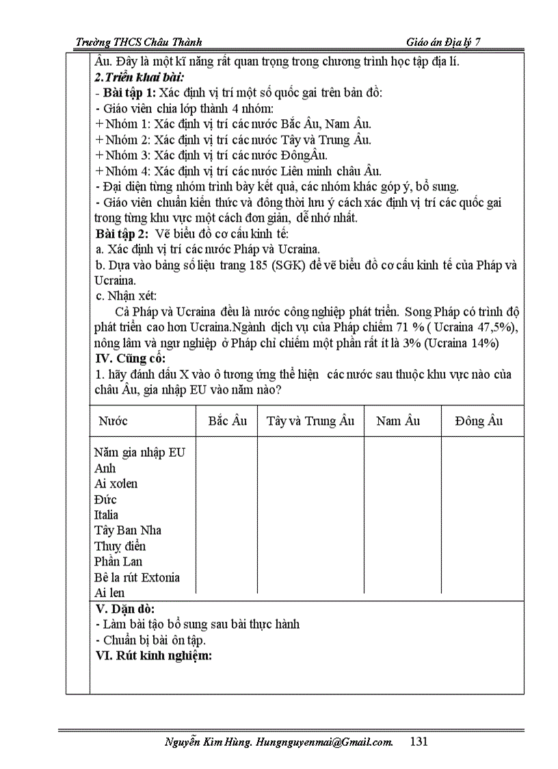 image for page Giáo án địalí 7 chuẩn kiến thức mới 2011 2012