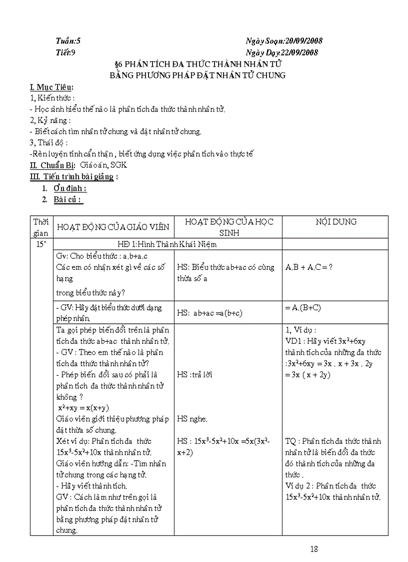 image for page Giao an ĐS 8 cuc hay