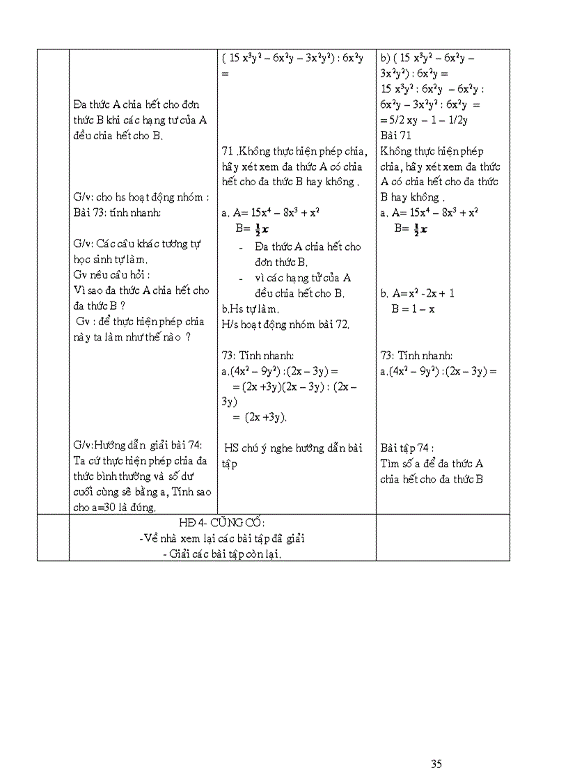 image for page Giao an ĐS 8 cuc hay