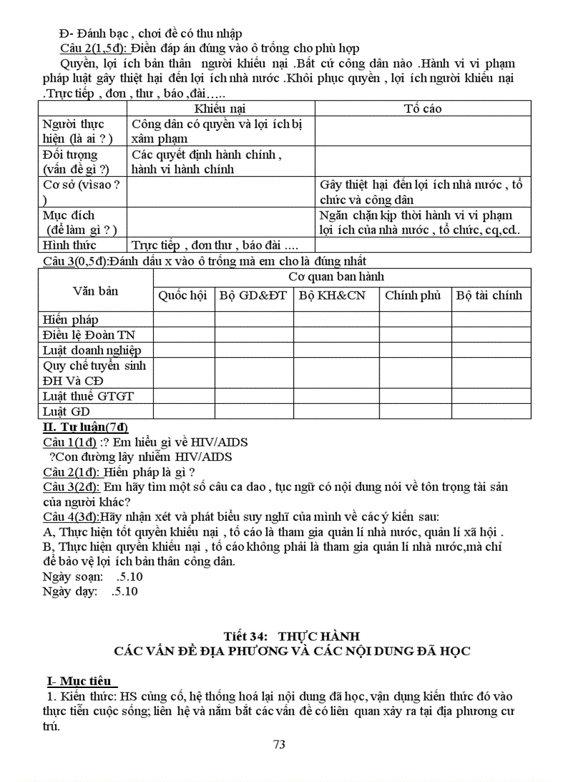 image for page Giao an GDCD 8