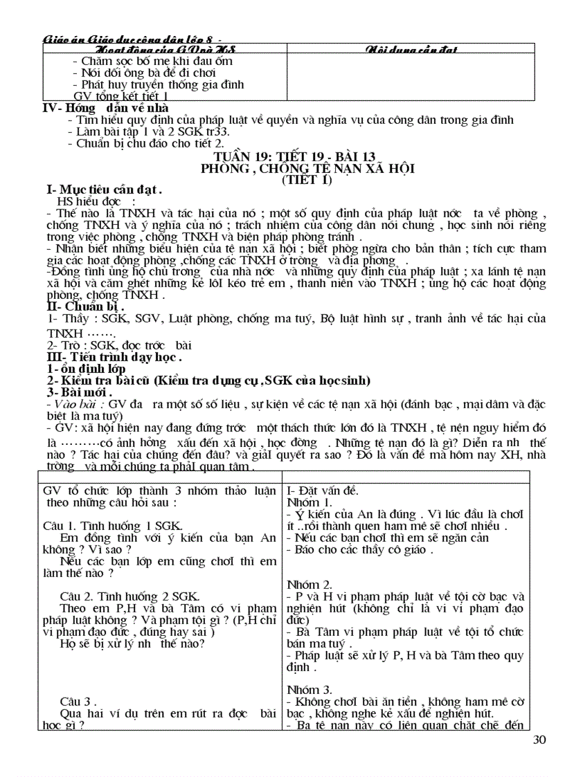 image for page Giao an GDCD8 CKTKN