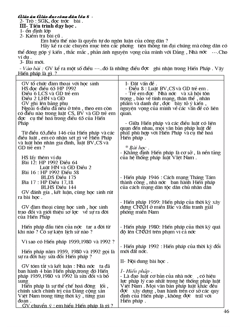 image for page Giao an GDCD8 CKTKN