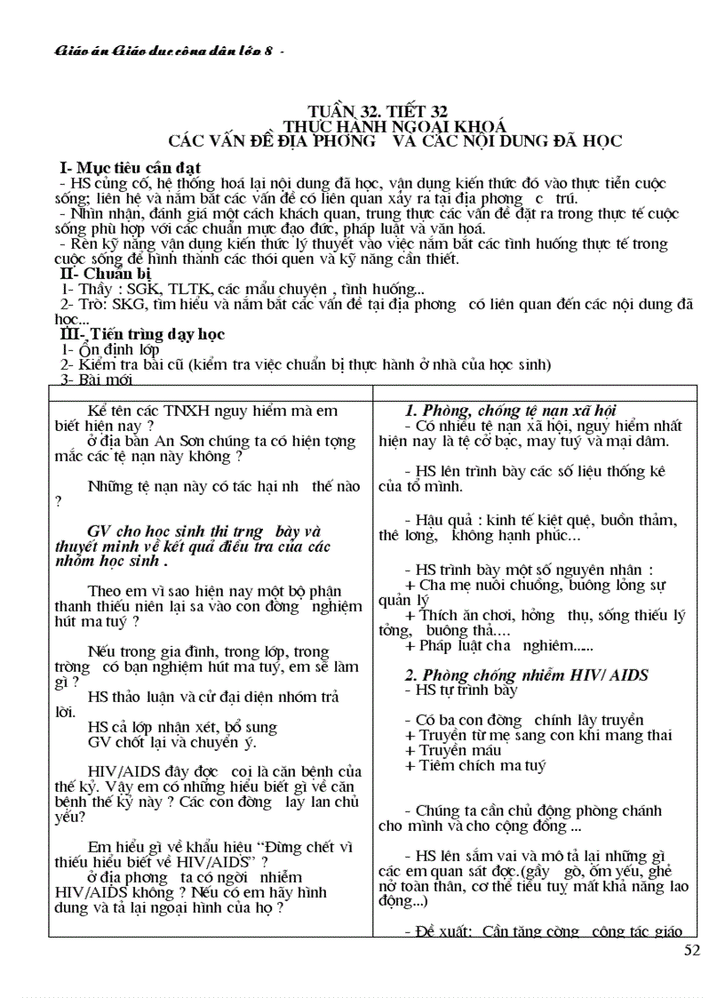 image for page Giao an GDCD8 CKTKN