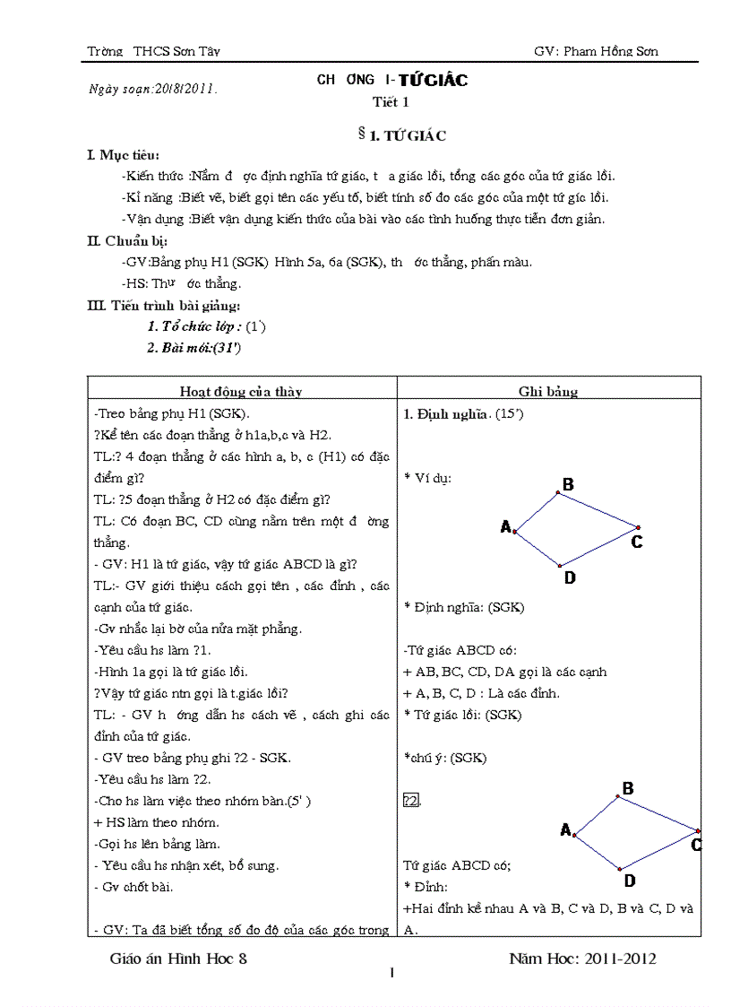 image for page Giao an hinh hoc 8