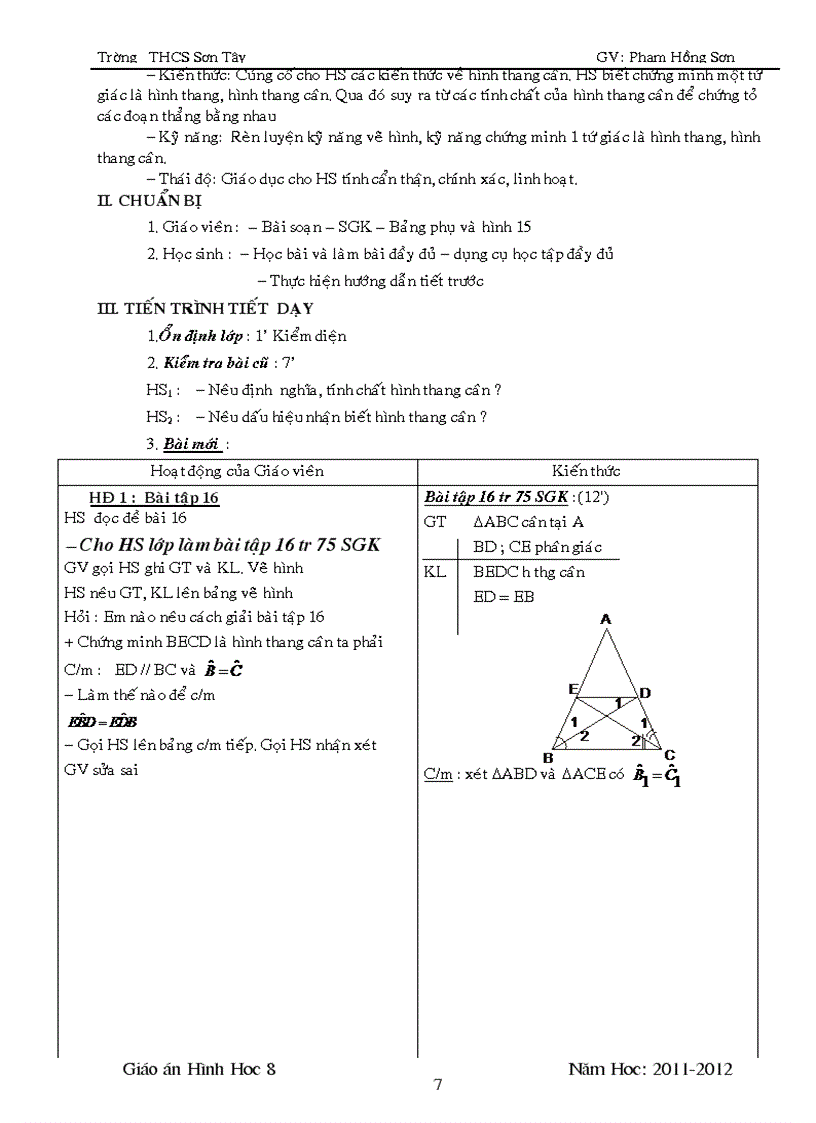 image for page Giao an hinh hoc 8