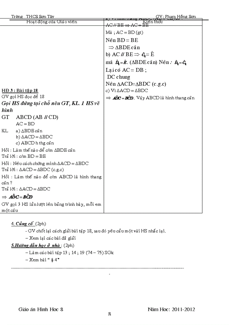 image for page Giao an hinh hoc 8