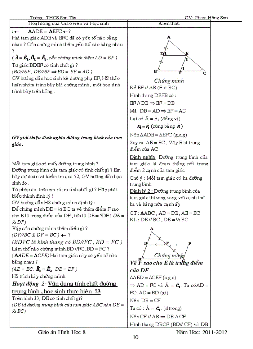 image for page Giao an hinh hoc 8