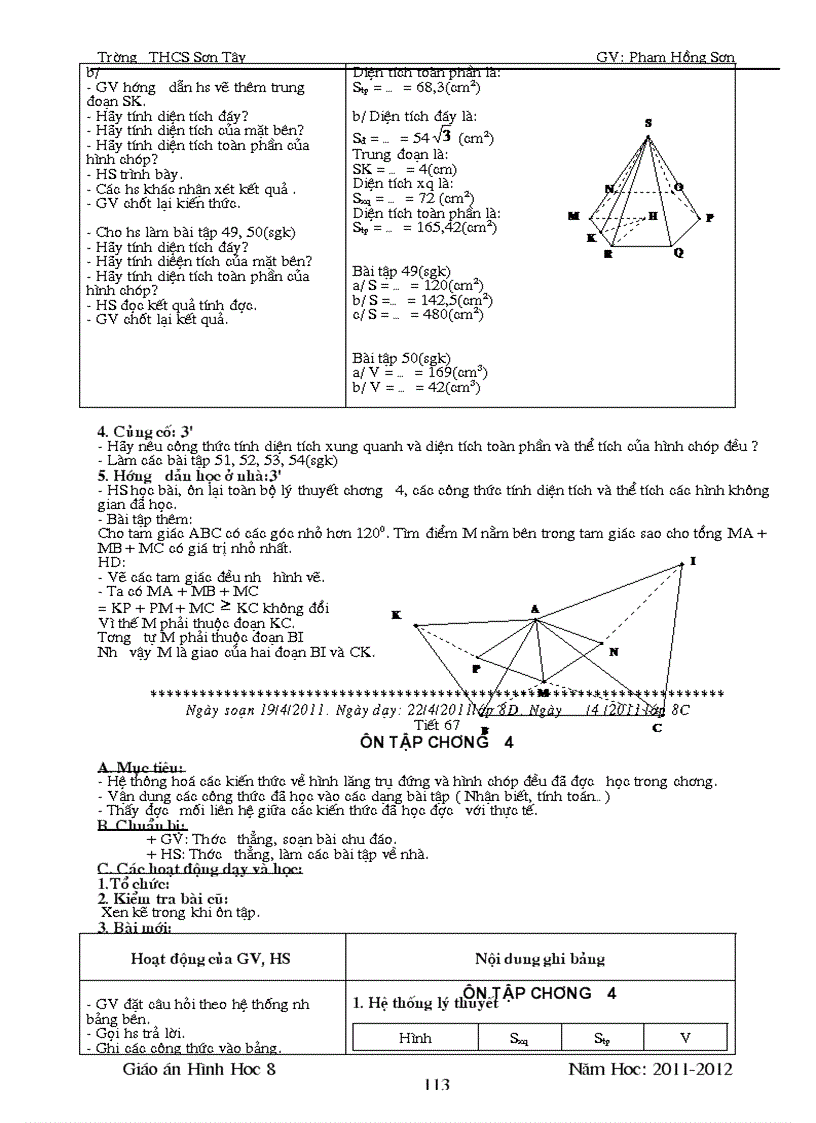 image for page Giao an hinh hoc 8