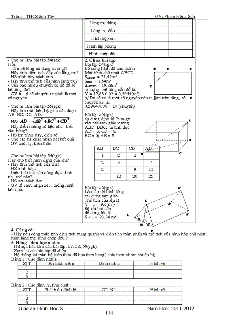 image for page Giao an hinh hoc 8