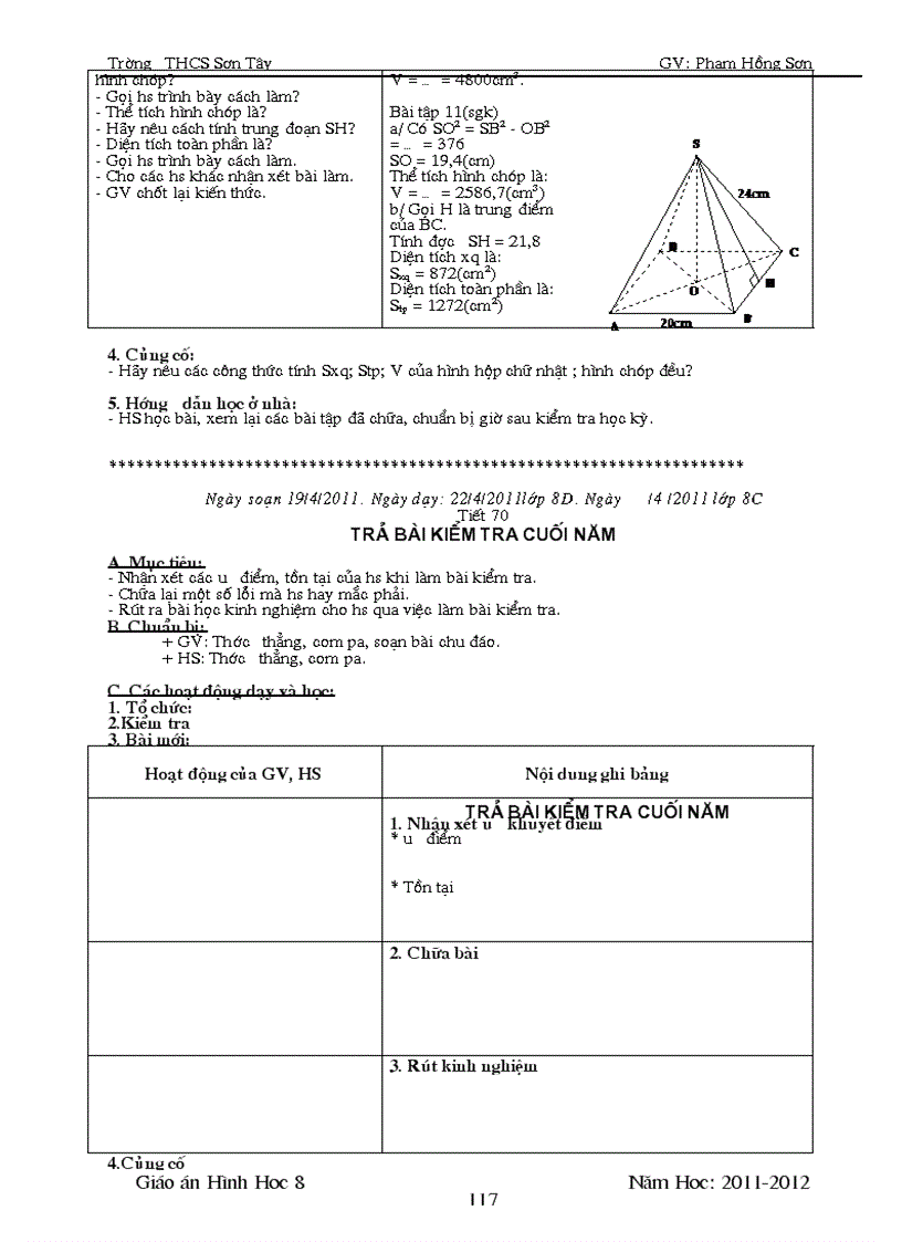 image for page Giao an hinh hoc 8