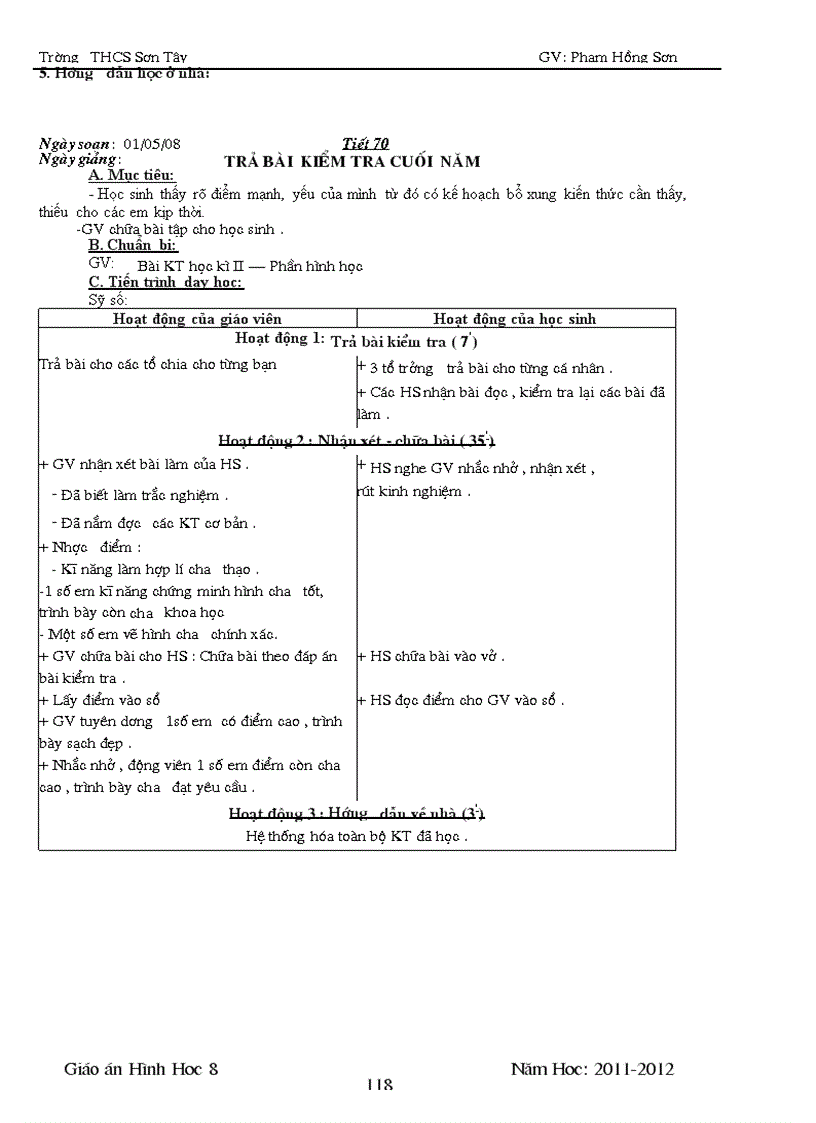 image for page Giao an hinh hoc 8