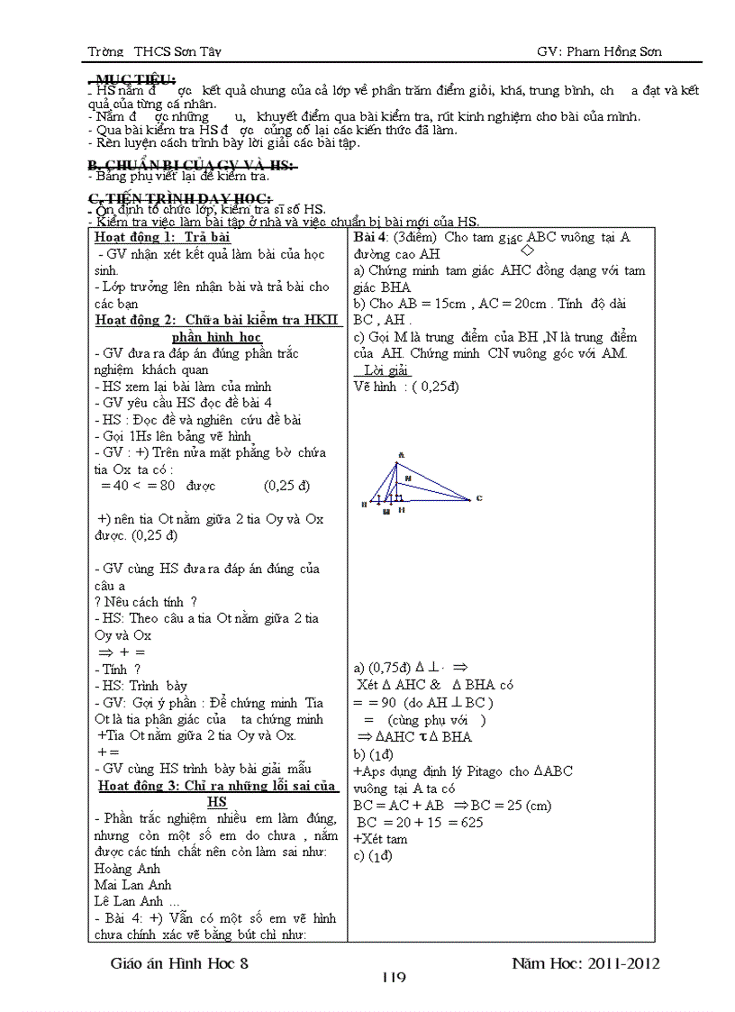 image for page Giao an hinh hoc 8