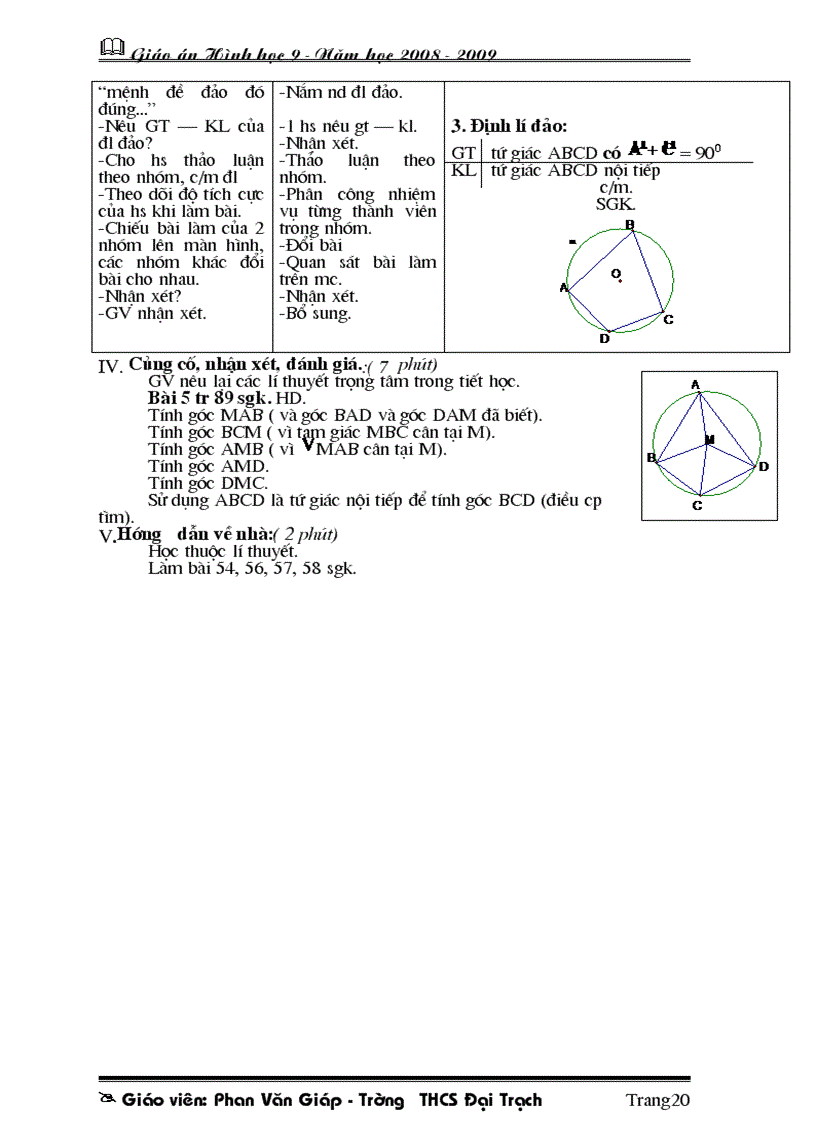 image for page Giao an hinh hoc 9 haynhat