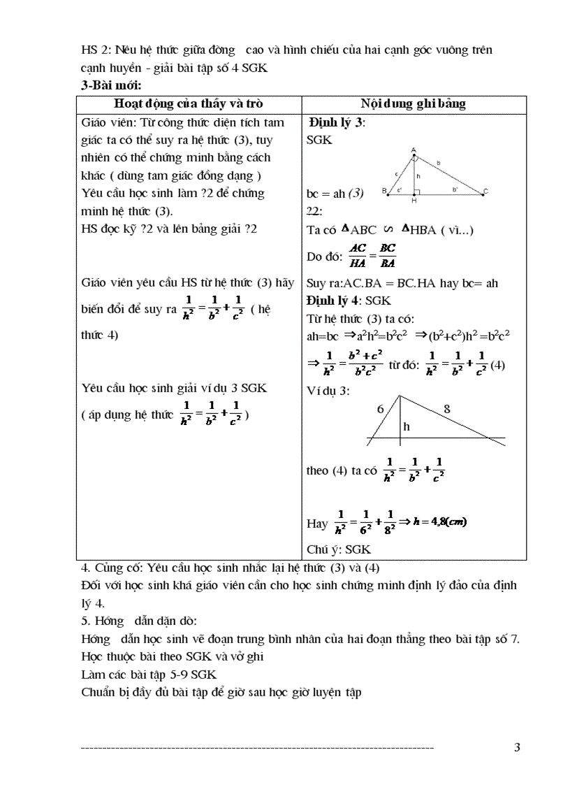image for page Giáo án hình học lớp 9