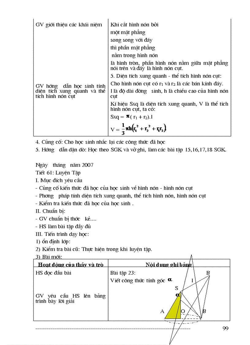 image for page Giáo án hình học lớp 9